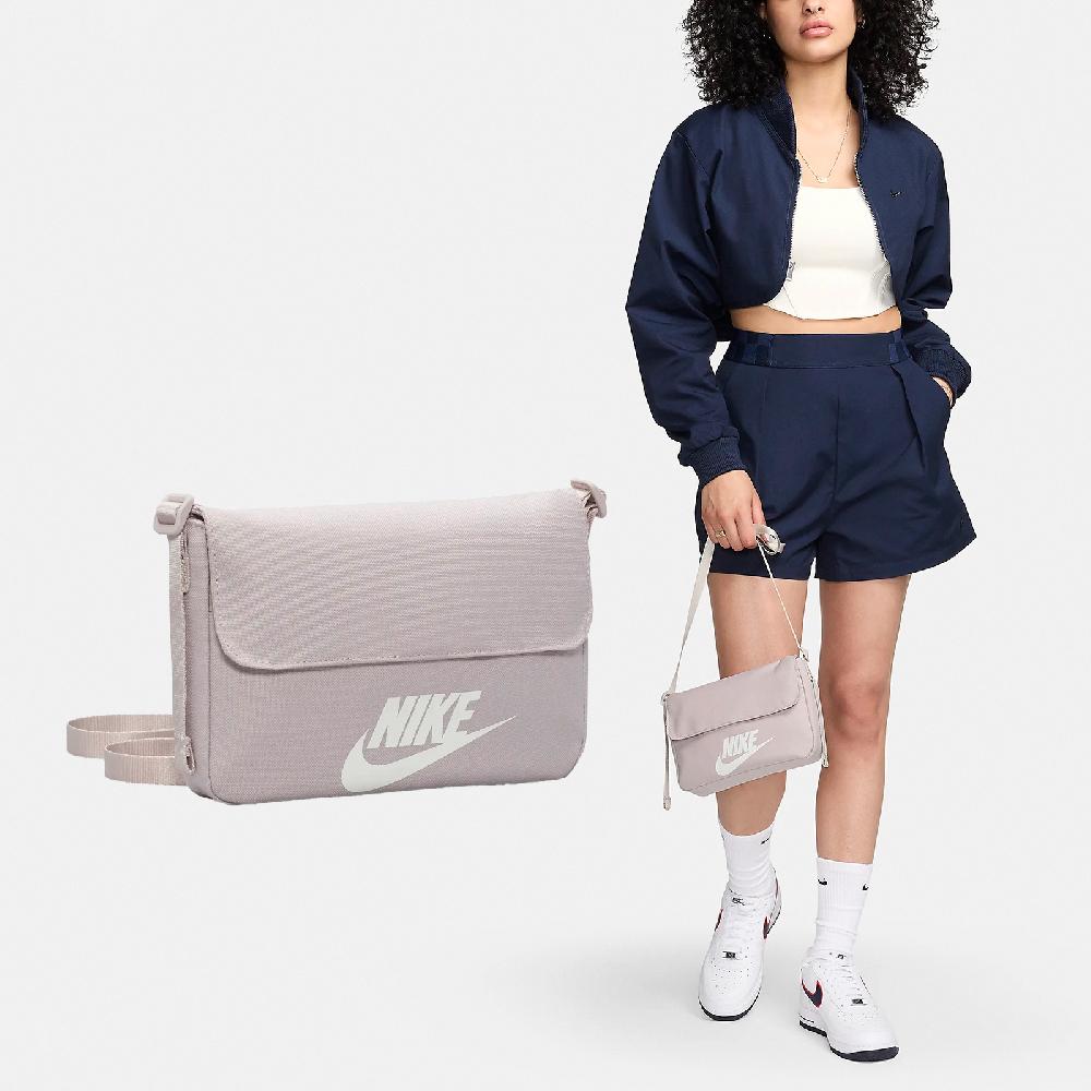 Nike 耐吉 斜背包 NSW Futura 365 Shoulder Bag 粉 磁扣 翻蓋 小包 肩背包 CW9300-019