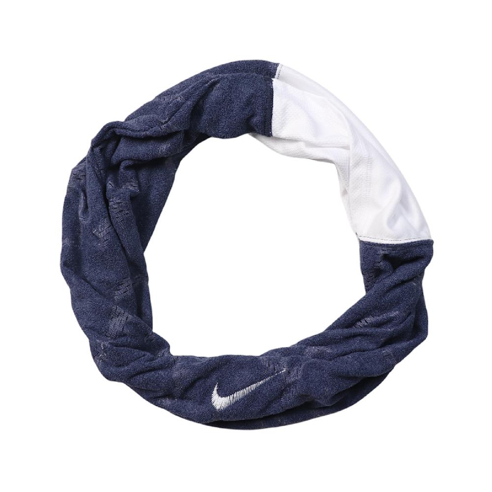 Nike 耐吉 毛巾 Dri-FIT Cooling Towel 深藍 運動 訓練 路跑 環形 圍脖 透氣 輕薄 N100161945-6OS