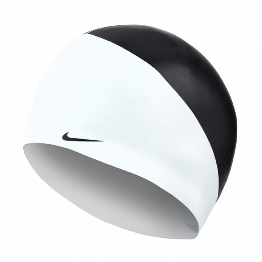 Nike 耐吉 泳帽 JDI Silicone Swim Cap 黑 白 矽膠 游泳 運動 成人 NESS9164-001