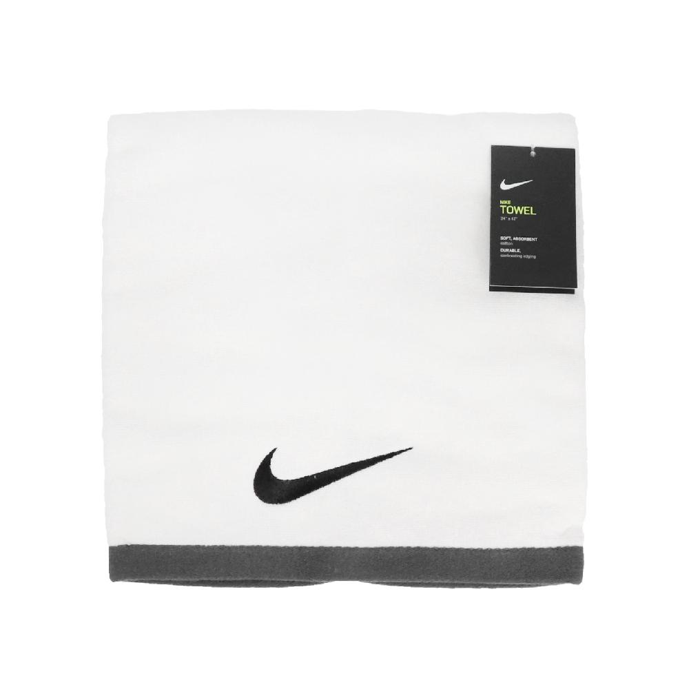Nike 耐吉 大毛巾 Fundamental Towel 白 黑 純棉 吸水性佳 浴巾 運動毛巾 N100152210-1LG
