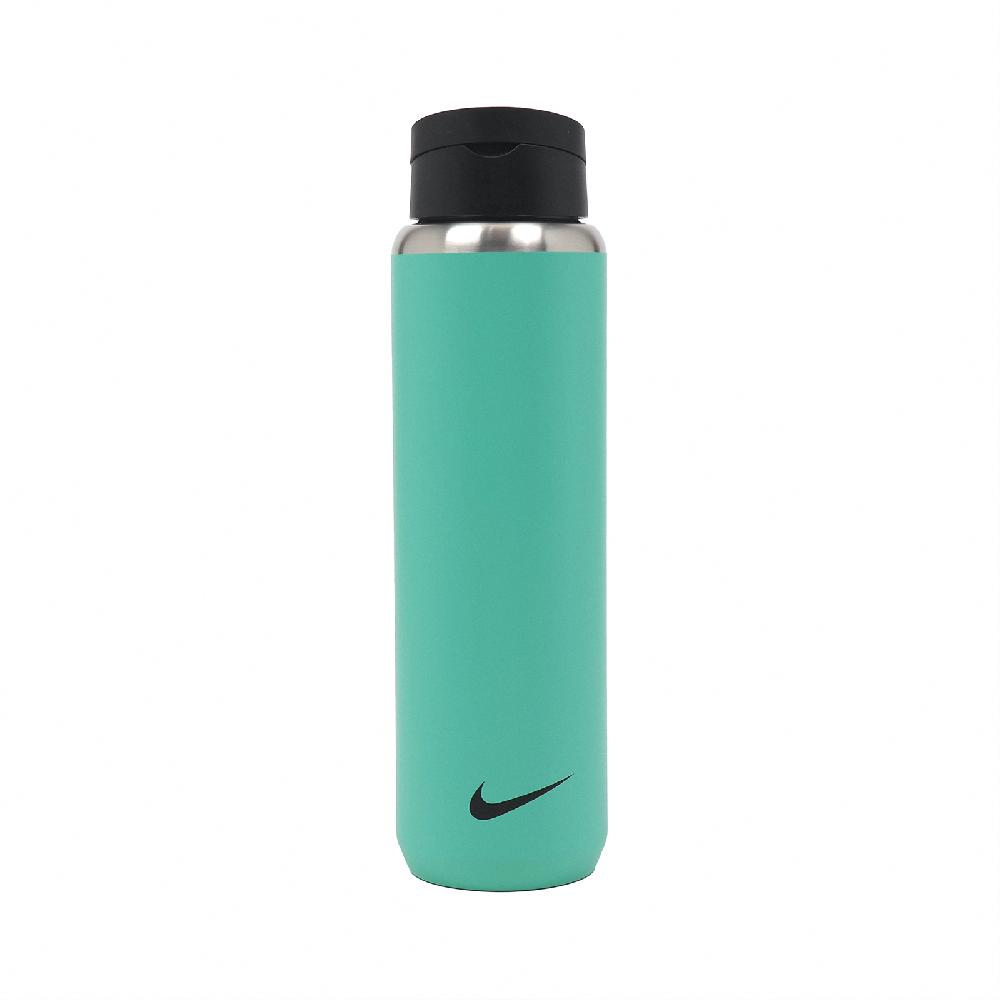 Nike 耐吉 水壺 Rcharge Stainless Steel Straw 綠 不鏽鋼 防刮 吸管 水瓶 N100163233-324