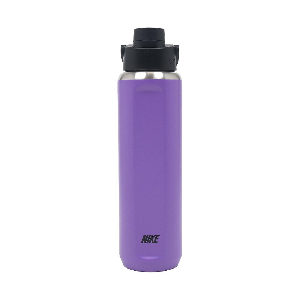 Nike 耐吉 水壺 Recharge Chug Stainless Stell 紫 大口徑 保冷 不鏽鋼 水瓶 N100331150-524