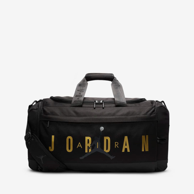 Nike Jordan Hbr M [HF7295-014 訓練包 旅行背袋 大容量 運動 手提 獨立鞋袋 黑金