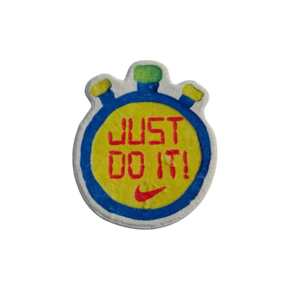 Nike Just Do It 地毯 黃 藍 柔軟 擺件 TL003-704A