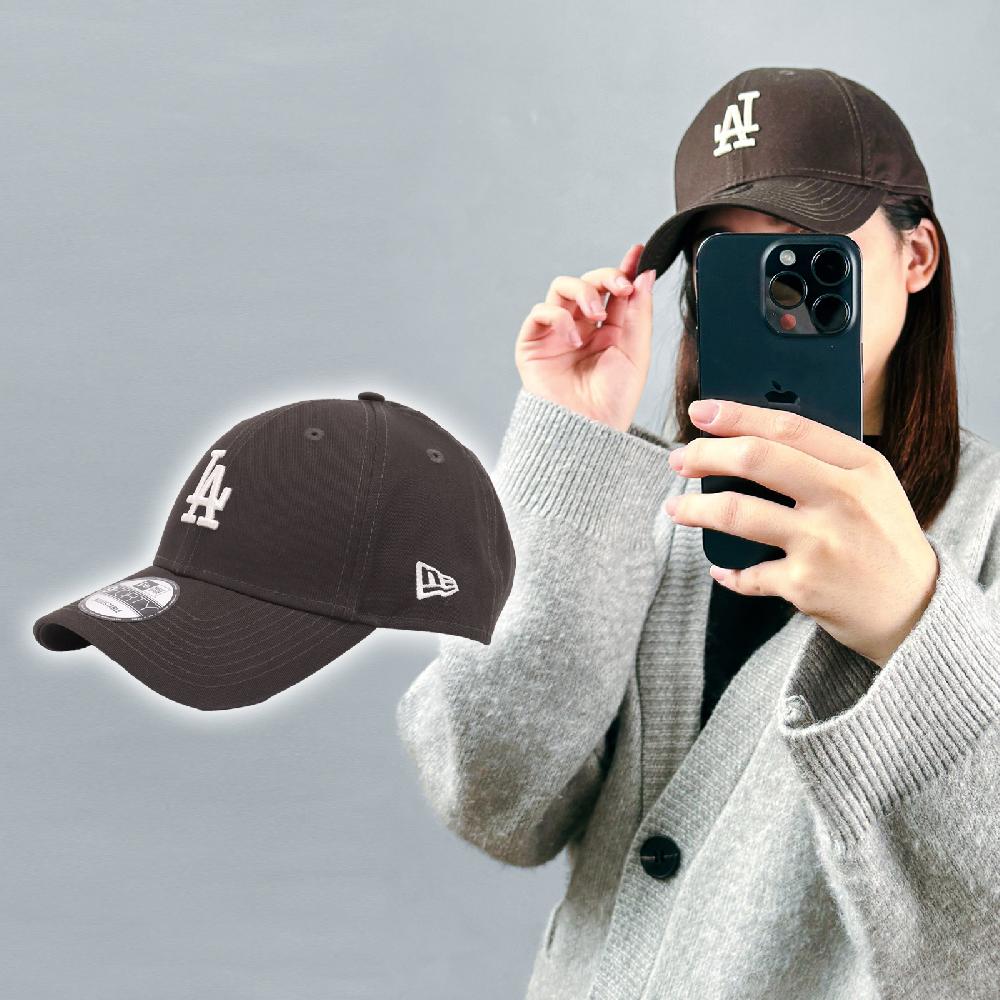 New Era 棒球帽 MLB 棕 米白 940帽型 LA 可調式頭圍 洛杉磯道奇 帽子 老帽 NE13956978