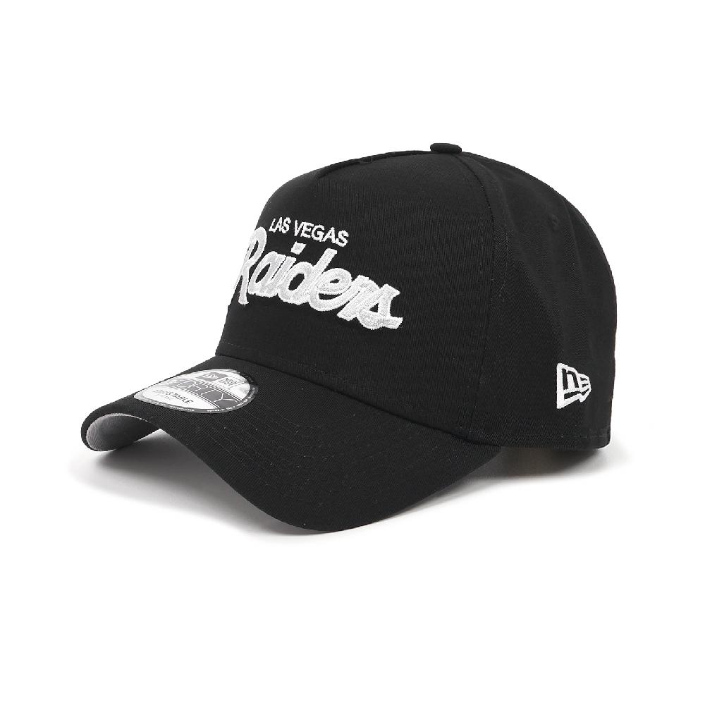 New Era 棒球帽 AF Script NFL 黑白 940帽型 可調式帽圍 拉斯維加斯突襲者 帽子 老帽 NE60350766