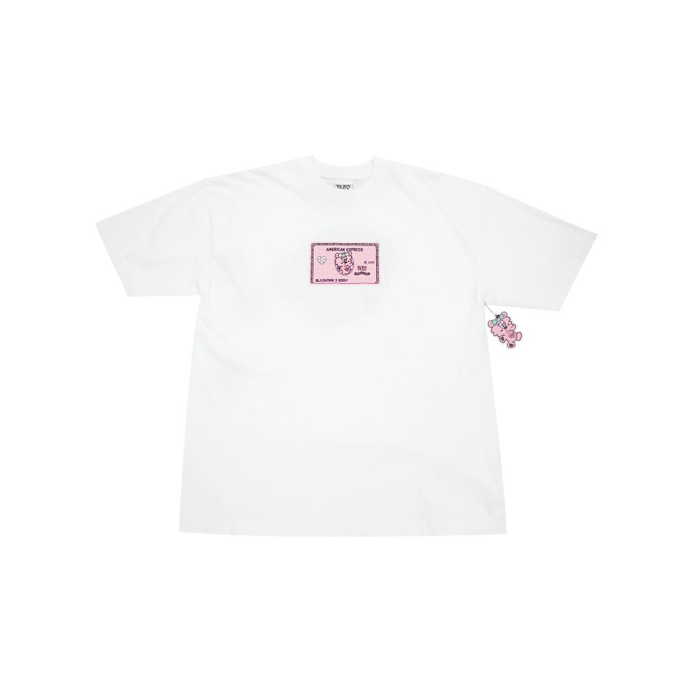 Verdy x Blackpink 美國運通白短袖