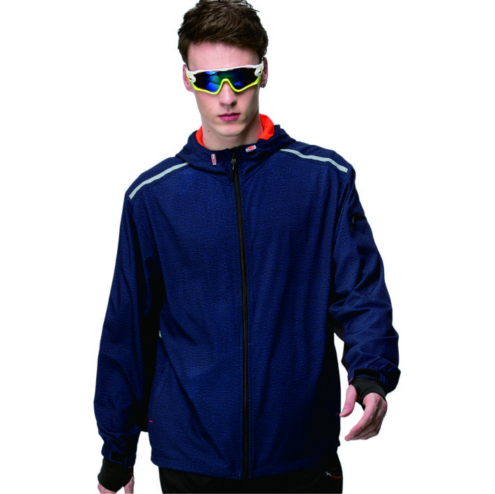 《SASAKI》抗紫外線高彈力夜間反光功能連帽輕量夾克(單層)/610114