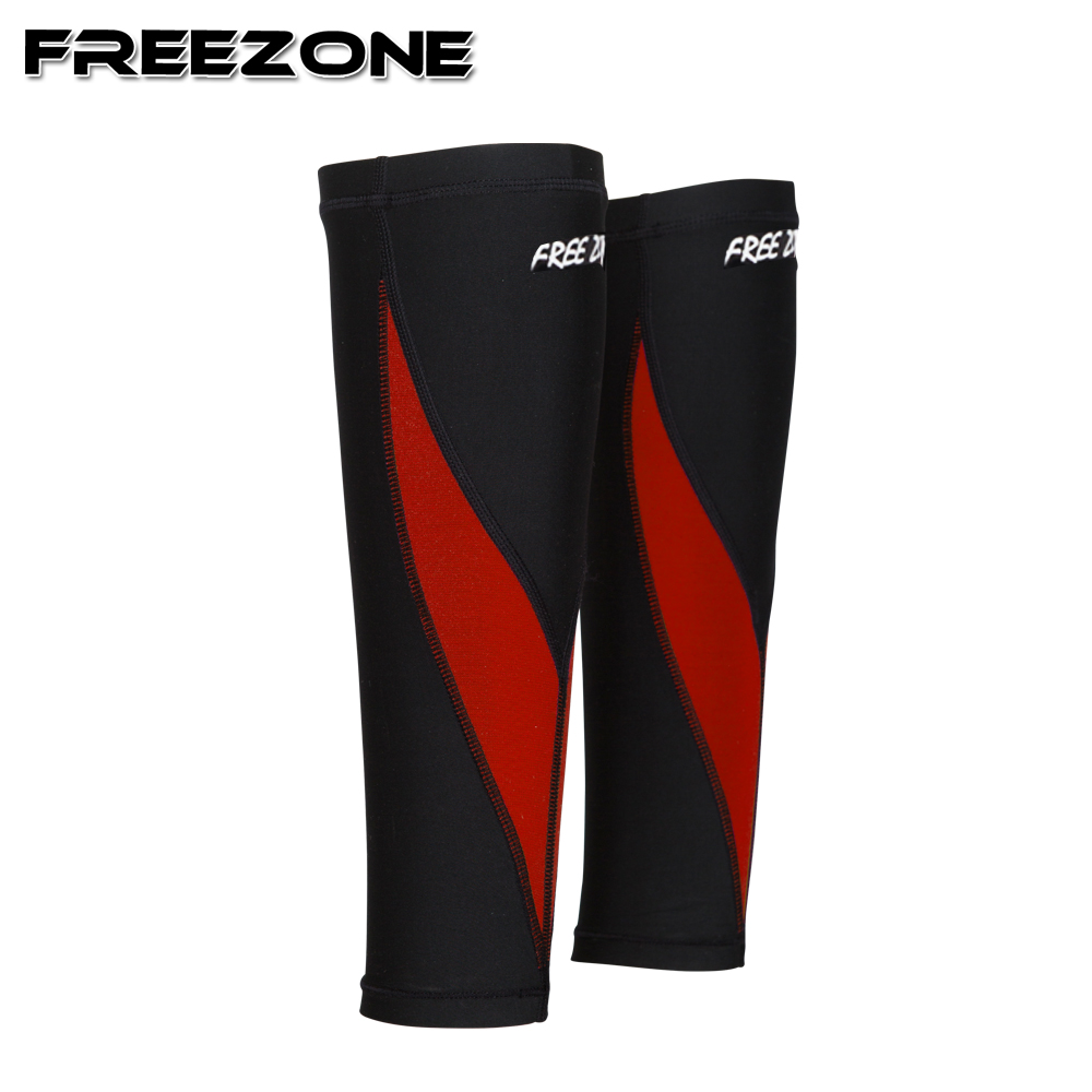 【FREEZONE】機能壓縮腿套 中性用-FZ300型(壓力腿套/男女可用/運動/慢跑馬拉松/登山/健身重訓)