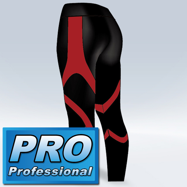 AREX SPORT 雙層萊卡女款強力包覆重壓縮褲(適合高強度運動)