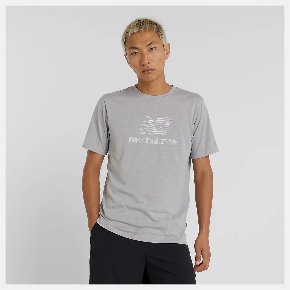 New Balance 男 短袖上衣 MT51003AG-F
