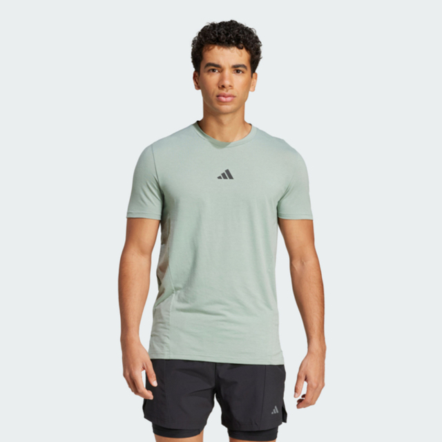 Adidas D4t Tee JI5768 男 T恤 運動上衣 休閒短袖 吸濕排汗 綠 亞版