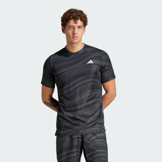 Adidas Club Graph Tee JF8422 男 T恤 運動上衣 休閒短袖 吸濕排汗 黑 灰 亞版