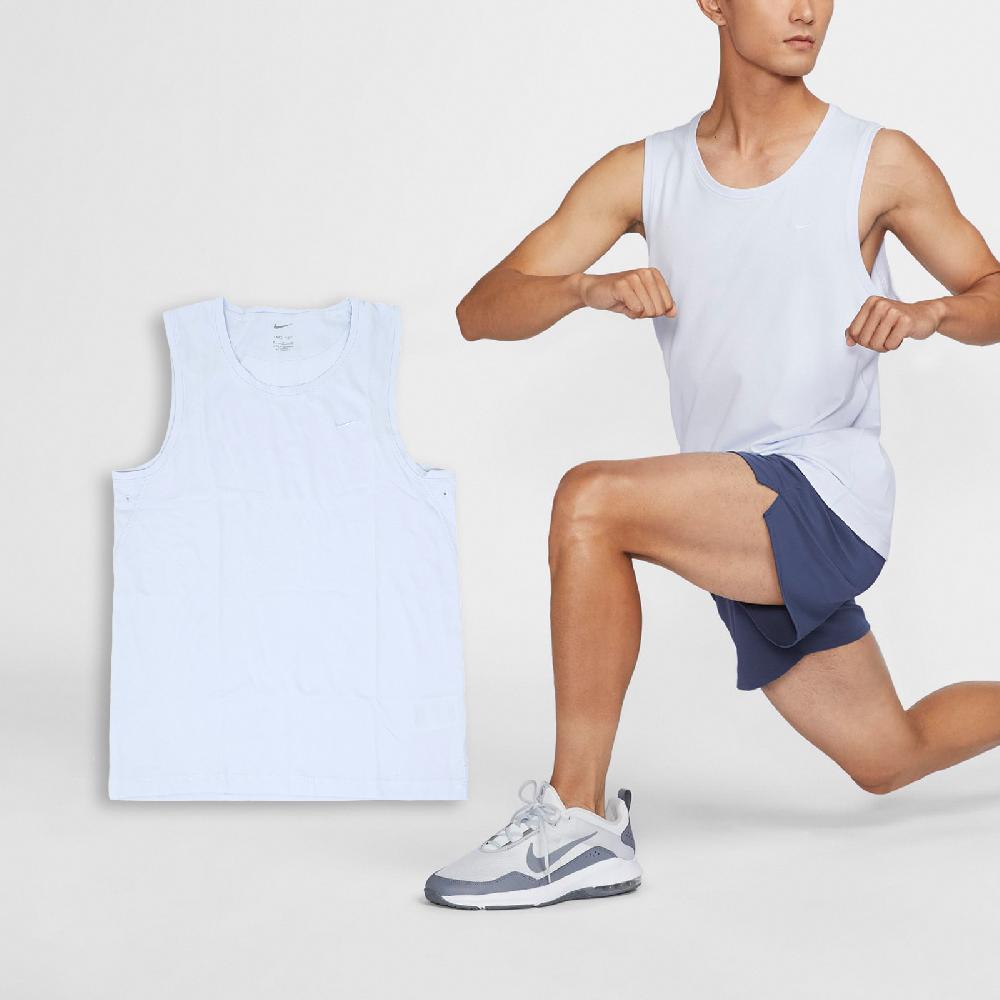背心 DRI-FIT Primary STMT Tank 男款 藍 透氣 速乾 運動 訓練 無袖上衣 DV9834-085