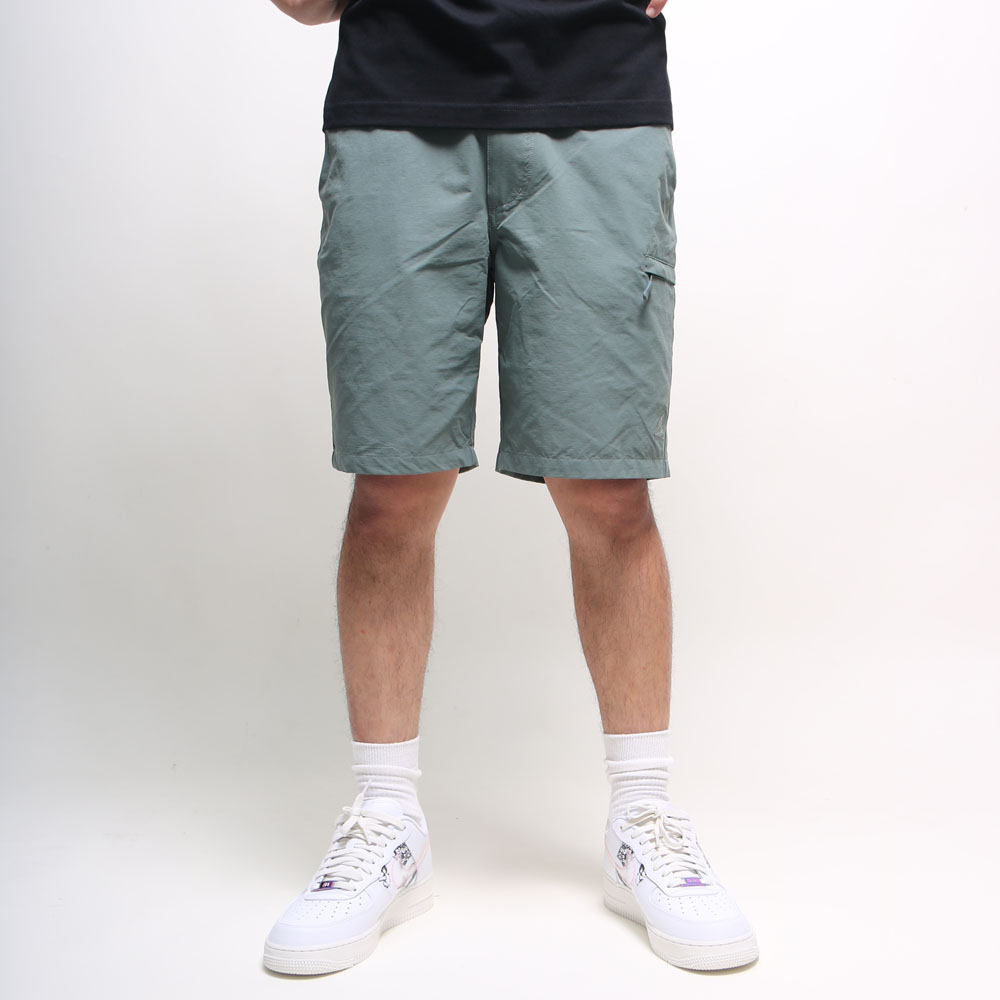 KANGOL 短褲 藍綠 防水布料 TNF版型 工裝 男 6121154172