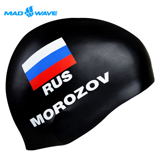 俄羅斯MADWAVE MOROZOV 成人矽膠泳帽