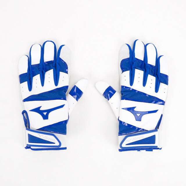 Mizuno [330417.5252 打擊手套 棒壘球 運動 訓練 比賽 耐用 透氣 服貼 美津濃 一雙 水藍
