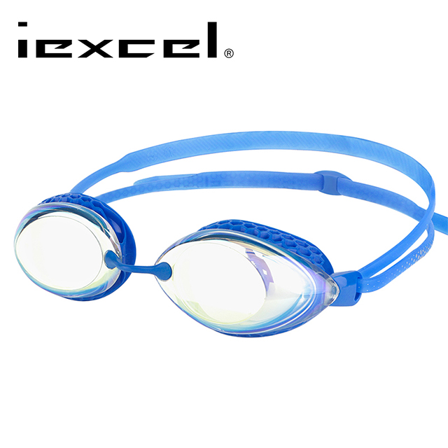 iexcel 蜂巢式電鍍專業光學度數泳鏡 VX-940