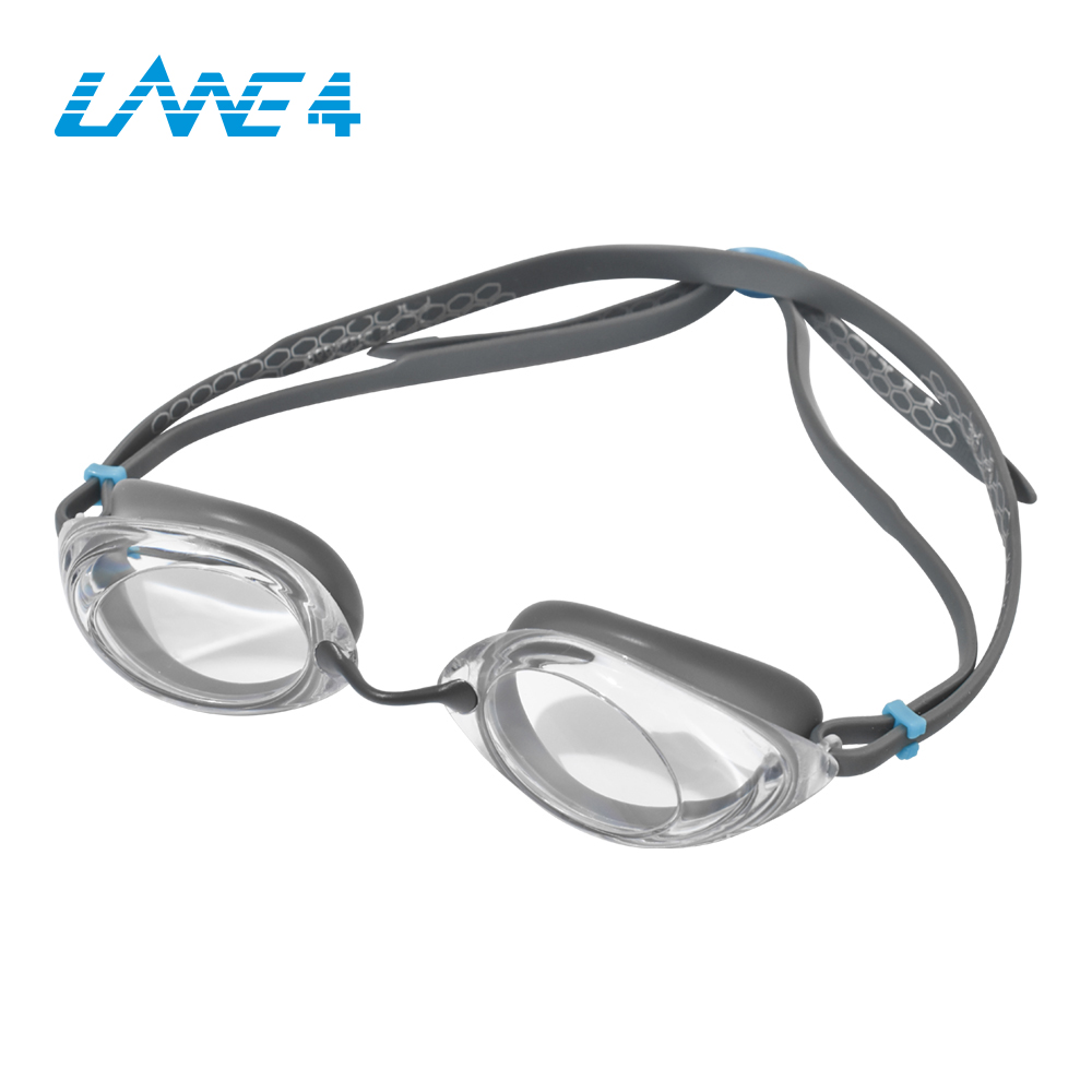 LANE4 OP 高品質研磨鏡片光學度數泳鏡 OP-322