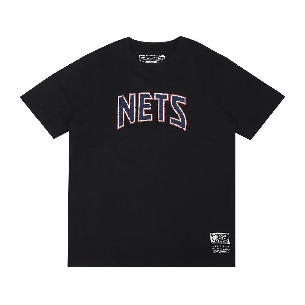 Mitchell & Ness 短袖 NBA New Jersey Nets 男款 黑 紐澤西 籃網 MNTS002NJNB