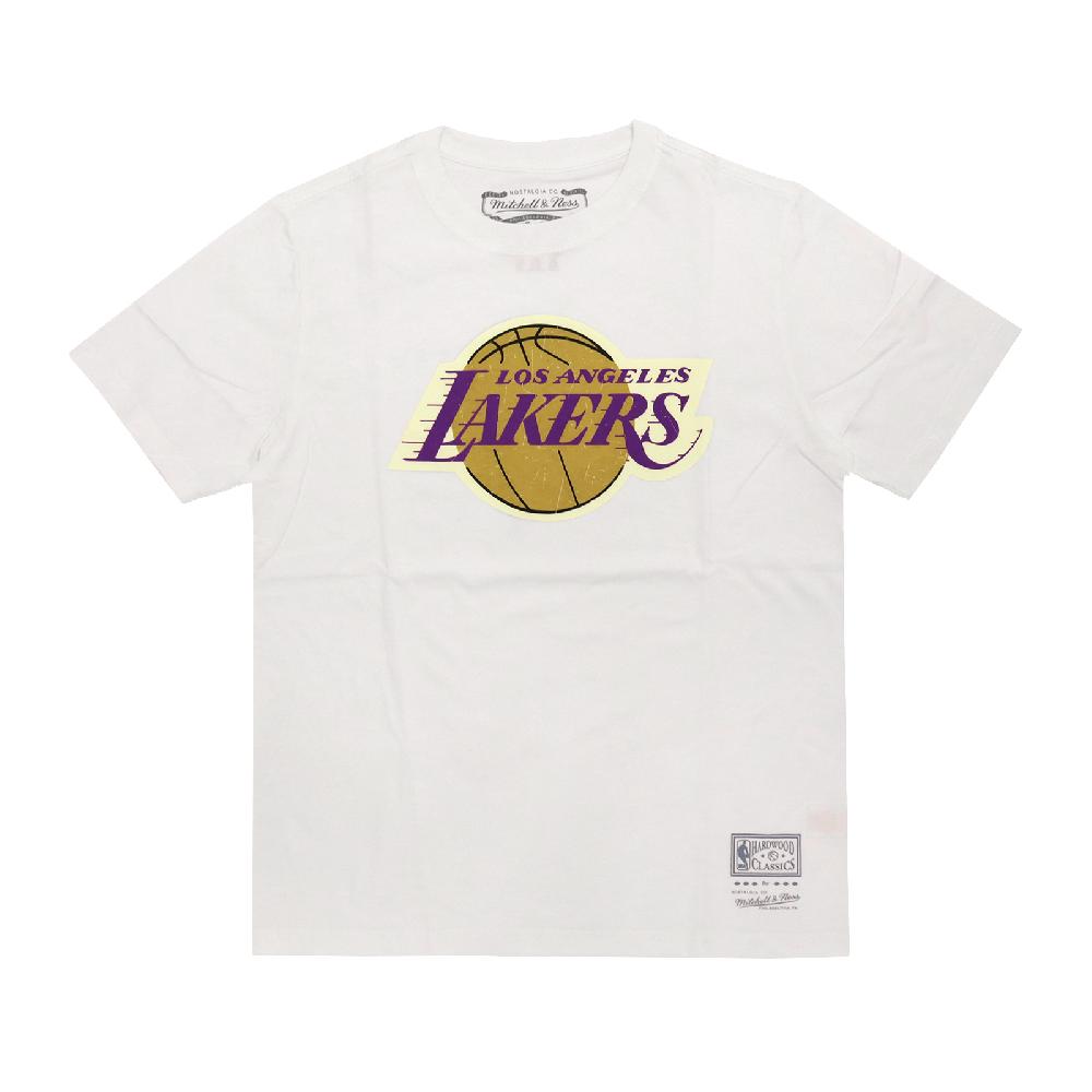 Mitchell & Ness 短袖 NBA Los Angeles Lakers 洛杉磯湖人 短T MNTS001LALW