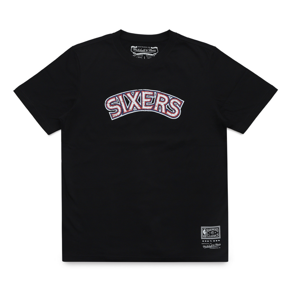 【Mitchell & Ness】NBA TEAM LOGO 短袖上衣 76人_MNTS002P7B