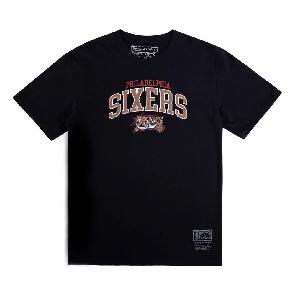 【Mitchell & Ness】NBA TEAM ARCH LOGO DAD 短袖上衣 76人_MNTS015P7B