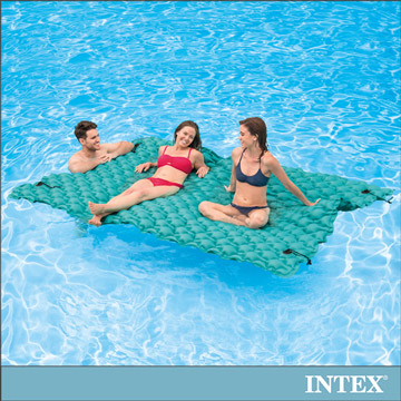 INTEX 漂浮水陸兩用超大型充氣床墊 (56841)
