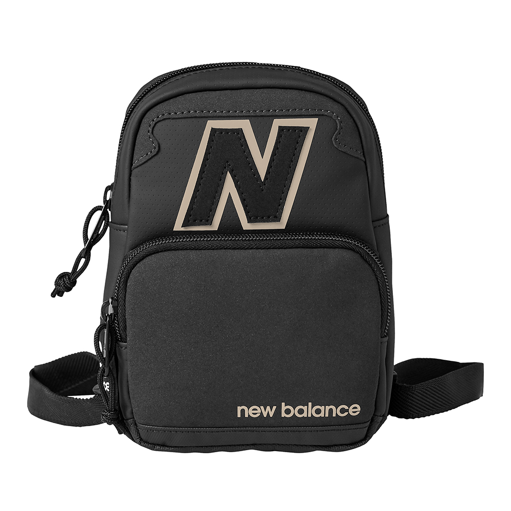 【New Balance】Bags 側揹包 男女款 中性 斜揹包 小包 黑色 LAB23029BKK-F