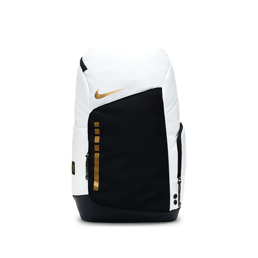Nike Hoops Elite 揹包 白黑金 大容量 雙肩包 DX9786-100