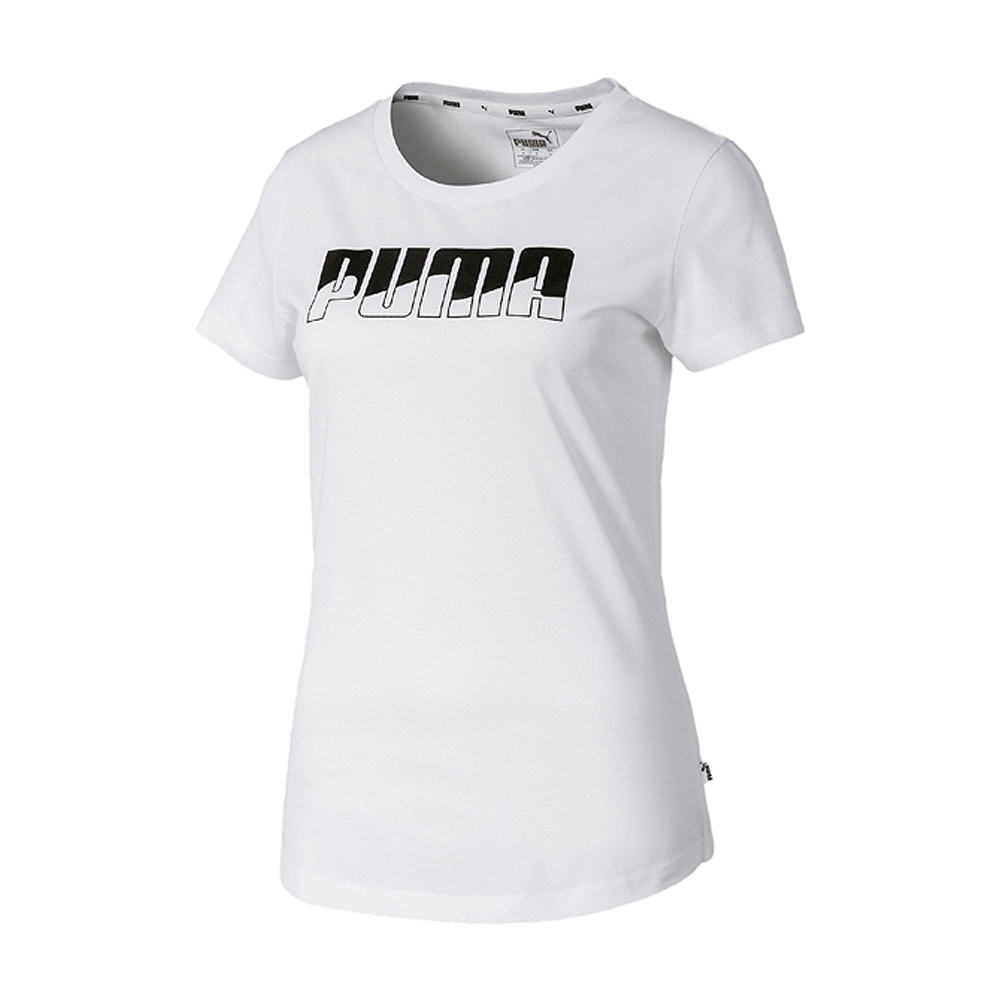 【PUMA】基本系列Rebel 短袖T恤 短袖上衣 女 白色-58281652
