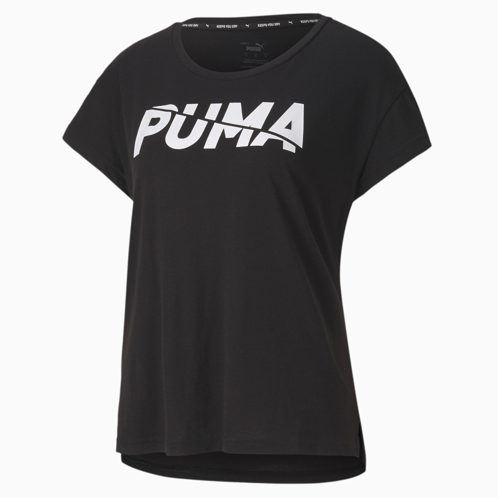 【PUMA】基本系列Modern Sports短袖T恤 短袖上衣 女 黑色-58528301