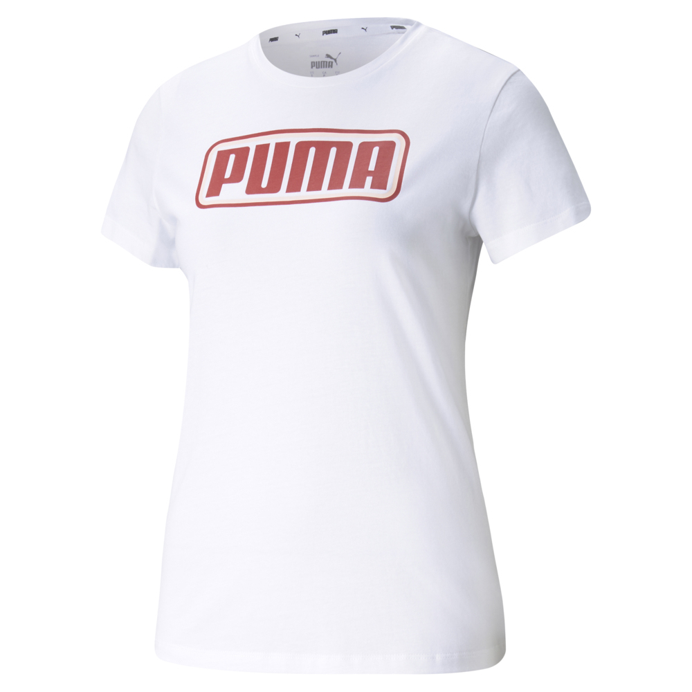 【PUMA】基本系列Summer Stripes短袖T恤 女 短袖上衣-84581102