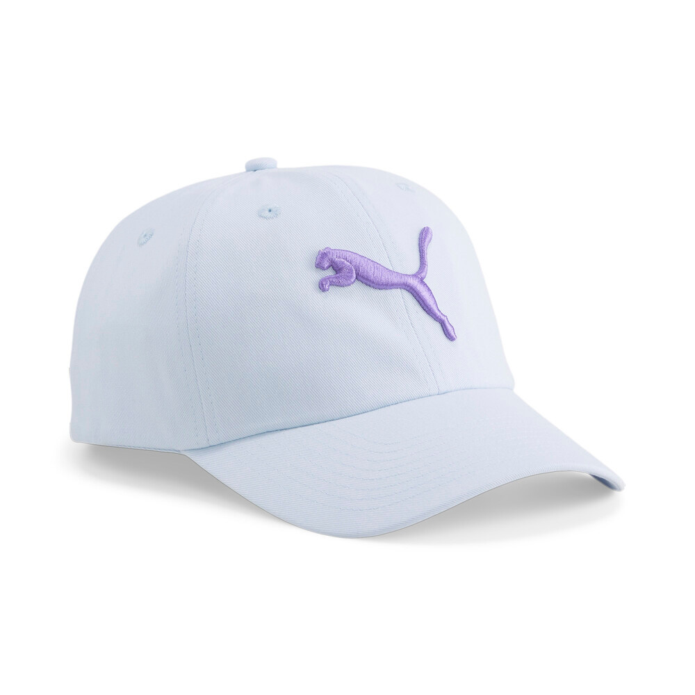 PUMA 帽子 基本系列 水藍 紫LOGO 棒球帽 老帽 02458709