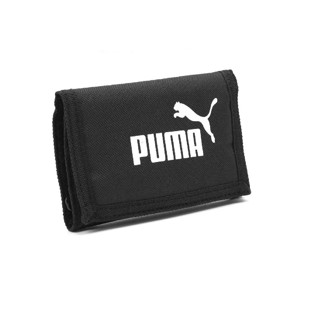 Puma 彪馬 錢包 Phase Wallet 黑 白 零錢袋 皮夾 皮包 07995101