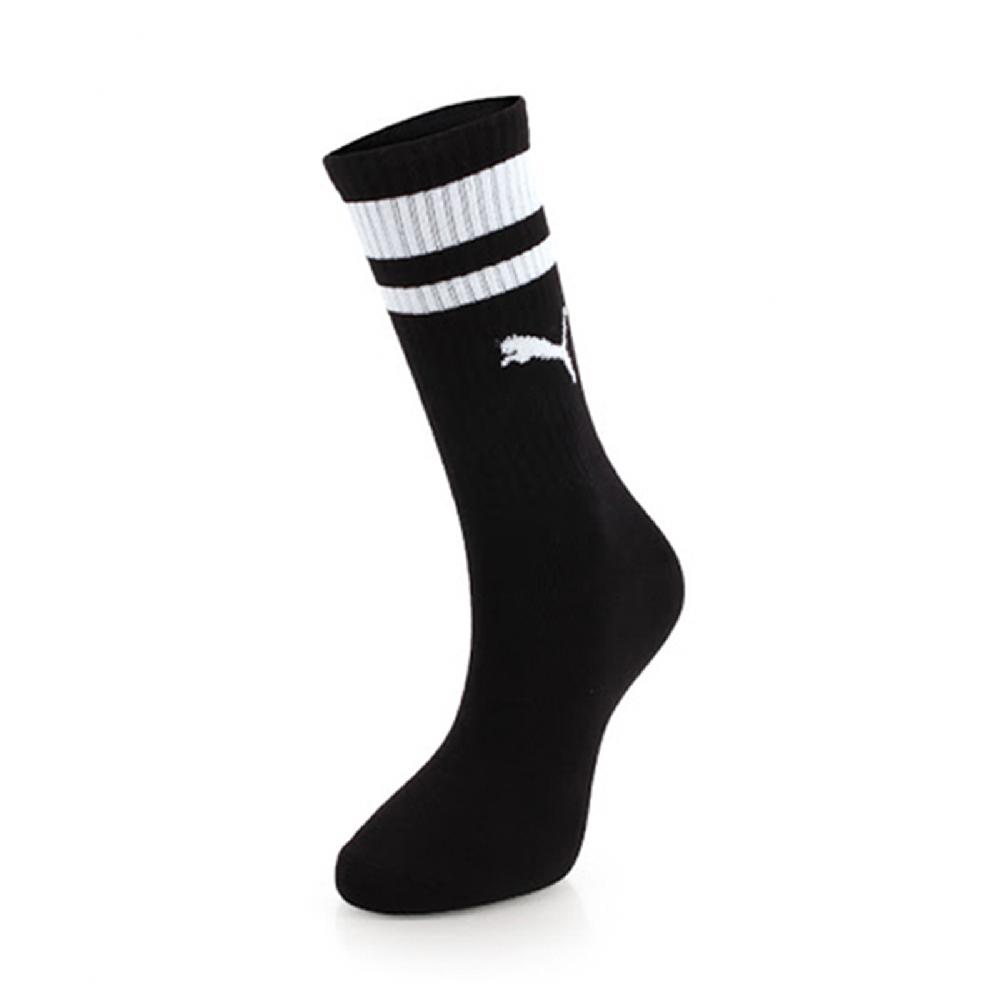 Puma 彪馬 長襪 Classic Sock 男女款 黑 白 經典 襪子 條紋 高筒襪 BB109201