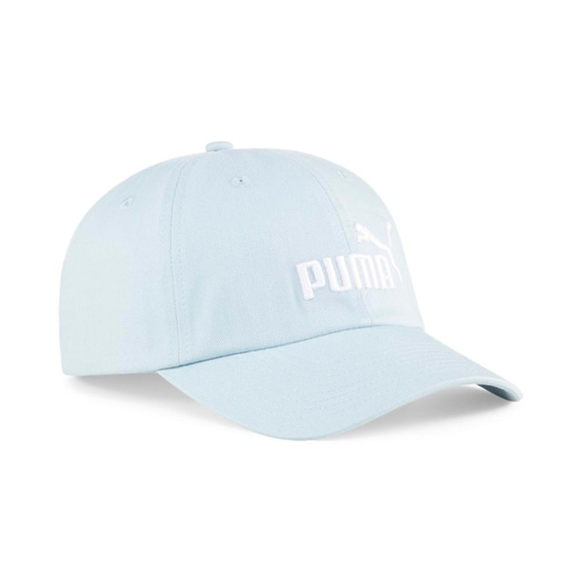 PUMA 帽子 基本系列 NO.1 水藍 刺繡 棒球帽 老帽 02435714