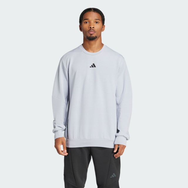 Adidas D4t Crew Sweats JP0927 男 長袖上衣 休閒長袖 藍 亞版