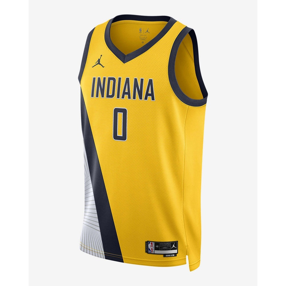 【NIKE】IND MNK DF SWGMN JSY STM 22 男款 籃球背心 NBA 溜馬隊 黃色-DO9528731