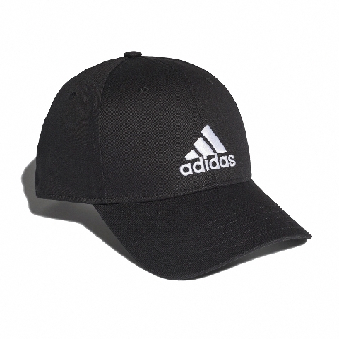 adidas 帽子 Baseball Cap 運動休閒 男女款 愛迪達 棒球帽 遮陽 基本 帽圍可調 黑 白 FK0891