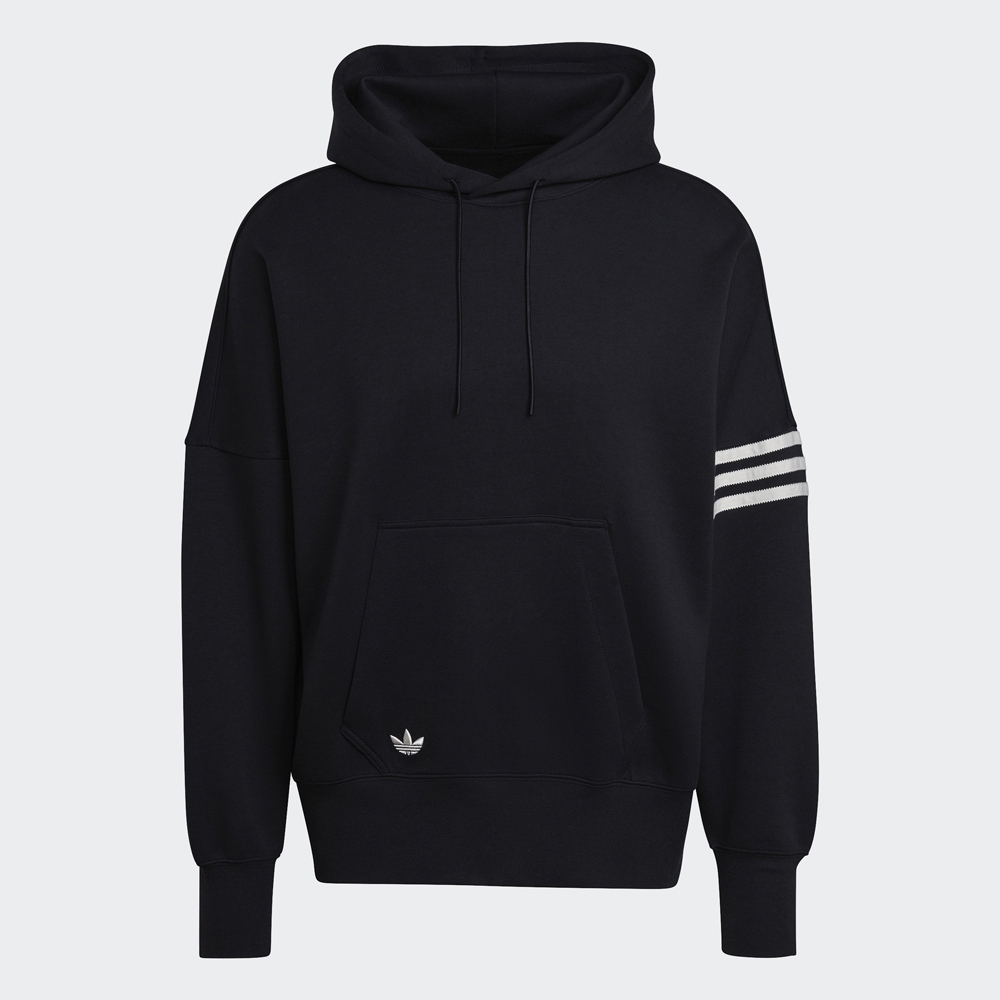 【ADIDAS】NEW C HOODIE 連帽上衣 男 黑色-HM1871