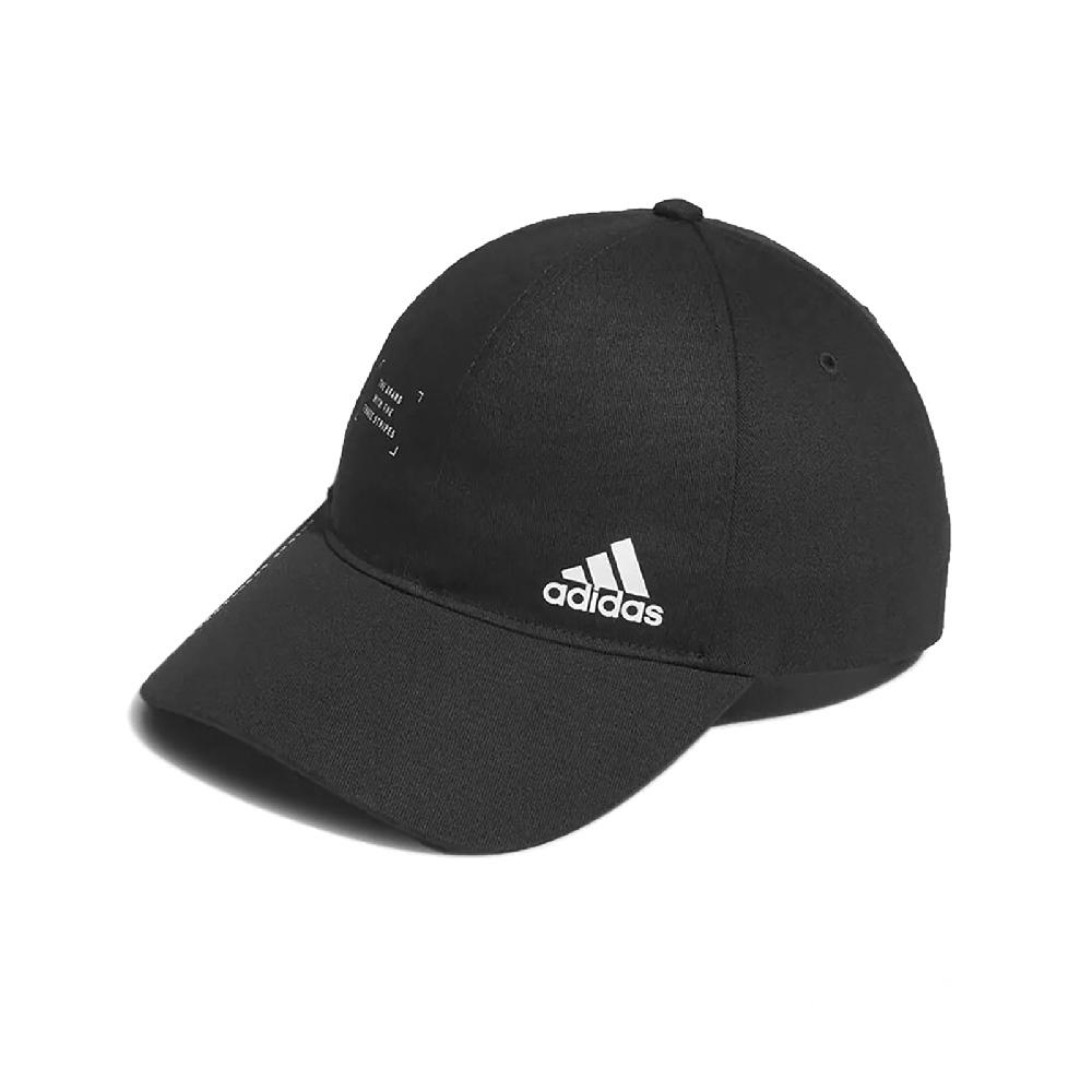 adidas 愛迪達 棒球帽 Must Have Cap 黑 白 膠印 可調式帽圍 老帽 帽 IM5230