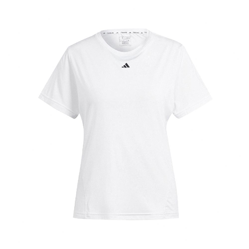 adidas 愛迪達 短袖 Designed for Training Tee 女款 白 黑 吸濕排汗 運動 短T IT7419