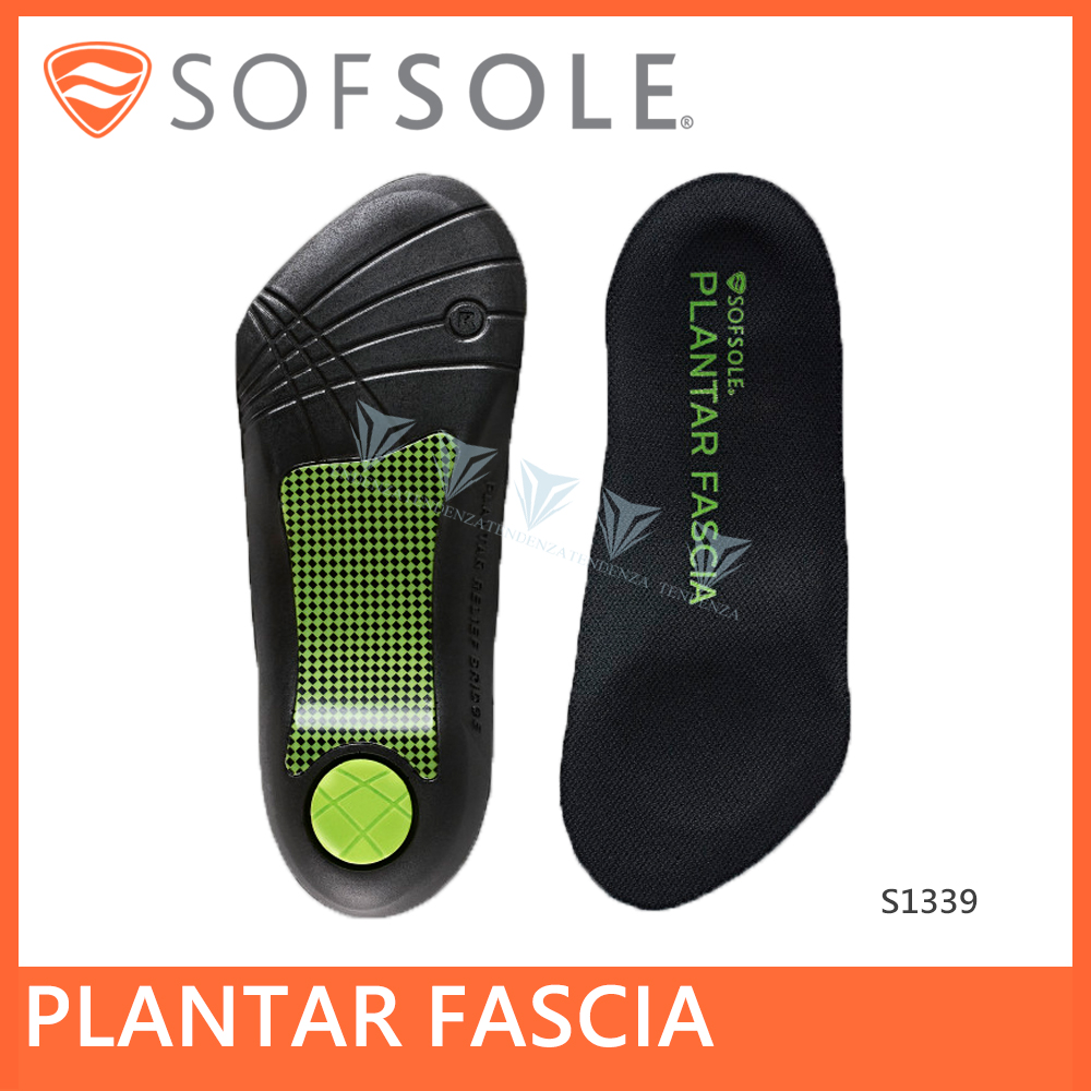 【美國 SOFSOLE】PLANTAR FASCIA 筋膜舒緩鞋墊 S1339