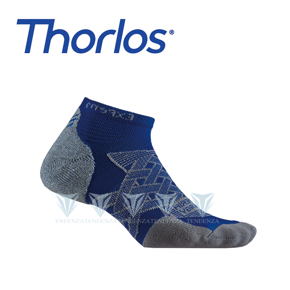 美國Thorlos XECU 雪豹能量壓縮短襪 寶藍