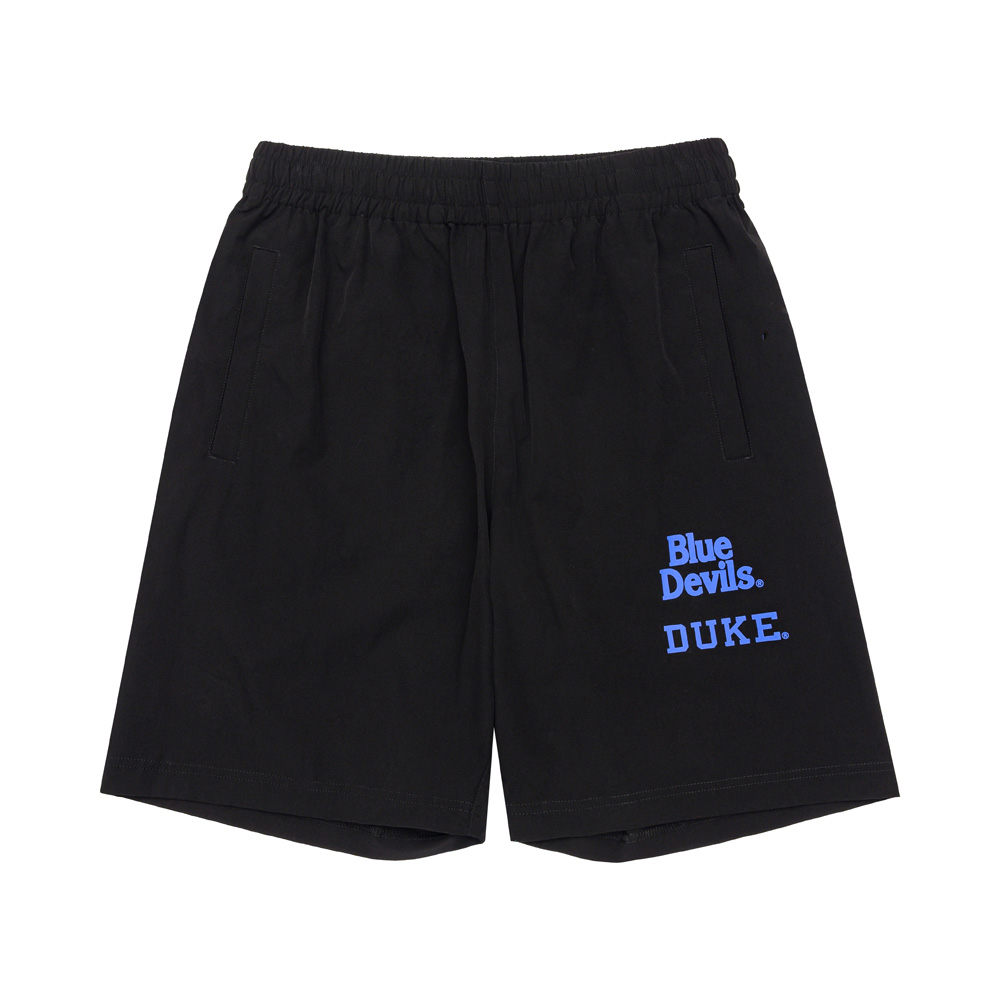 NCAA 短褲 杜克大學 藍惡魔 黑藍LOGO 風衣 運動短褲 男 7221554220