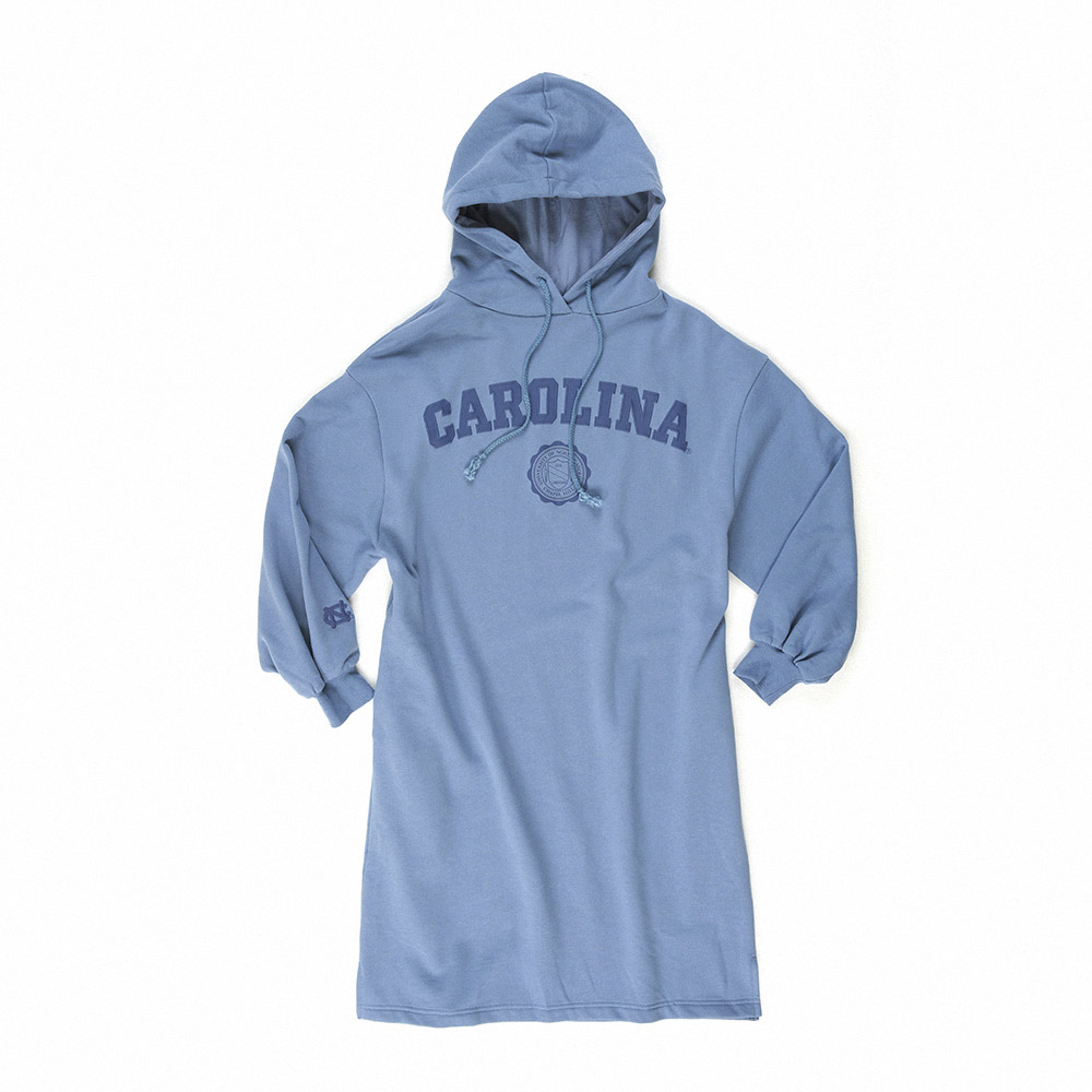 NCAA 帽T 北卡羅來納 湖水藍 長版 女 7252158081