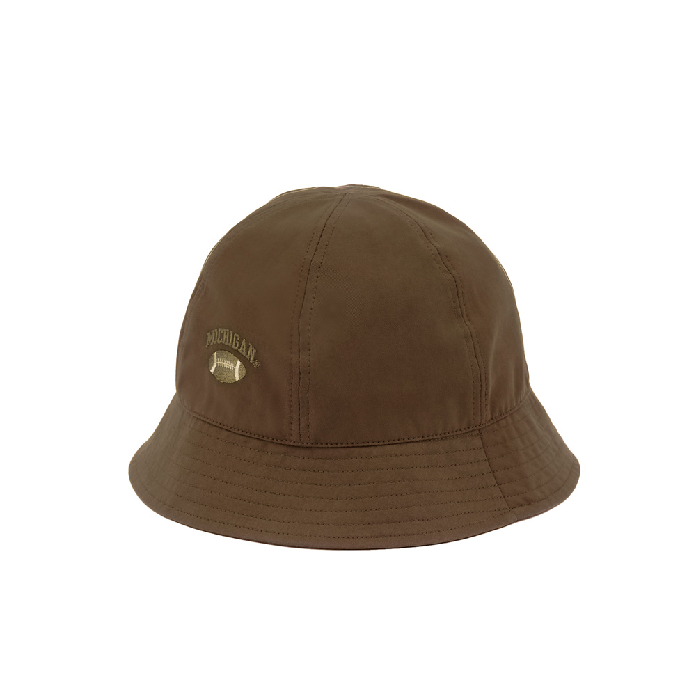 NCAA 漁夫帽 密西根 咖啡 刺繡 鐘型帽 帽子 7325186702