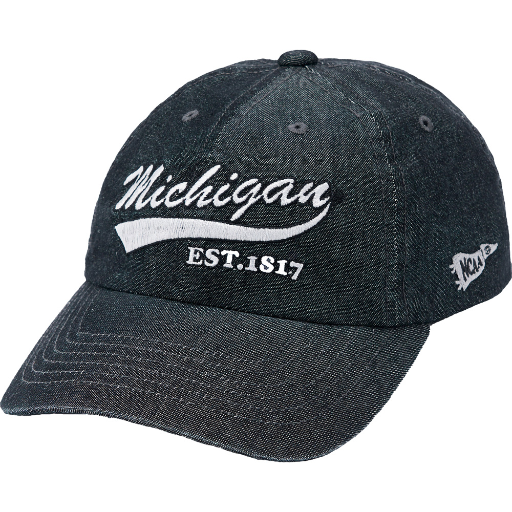 NCAA 帽子 密西根 牛仔黑 刺繡LOGO 老帽 棒球帽 7325187020
