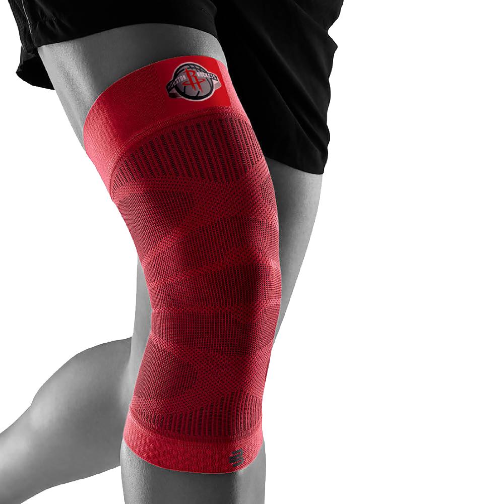 Bauerfeind 保爾範 紅 NBA 壓縮套 德國原裝頂級護膝 支撐 無縫 休士頓 火箭 70000211